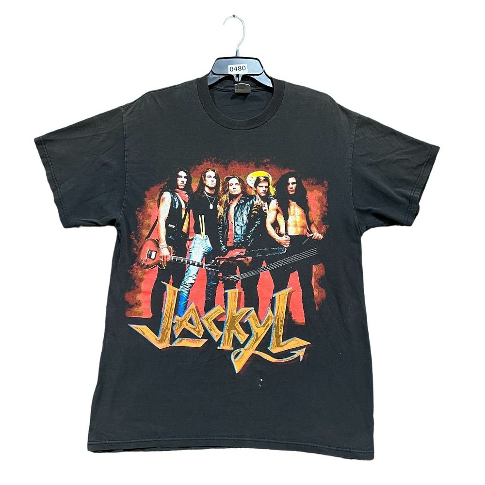Vintage 1993 Jackyl Rock Me Roll Me Jackyl Me Off Graphic Tour Tshirt size large